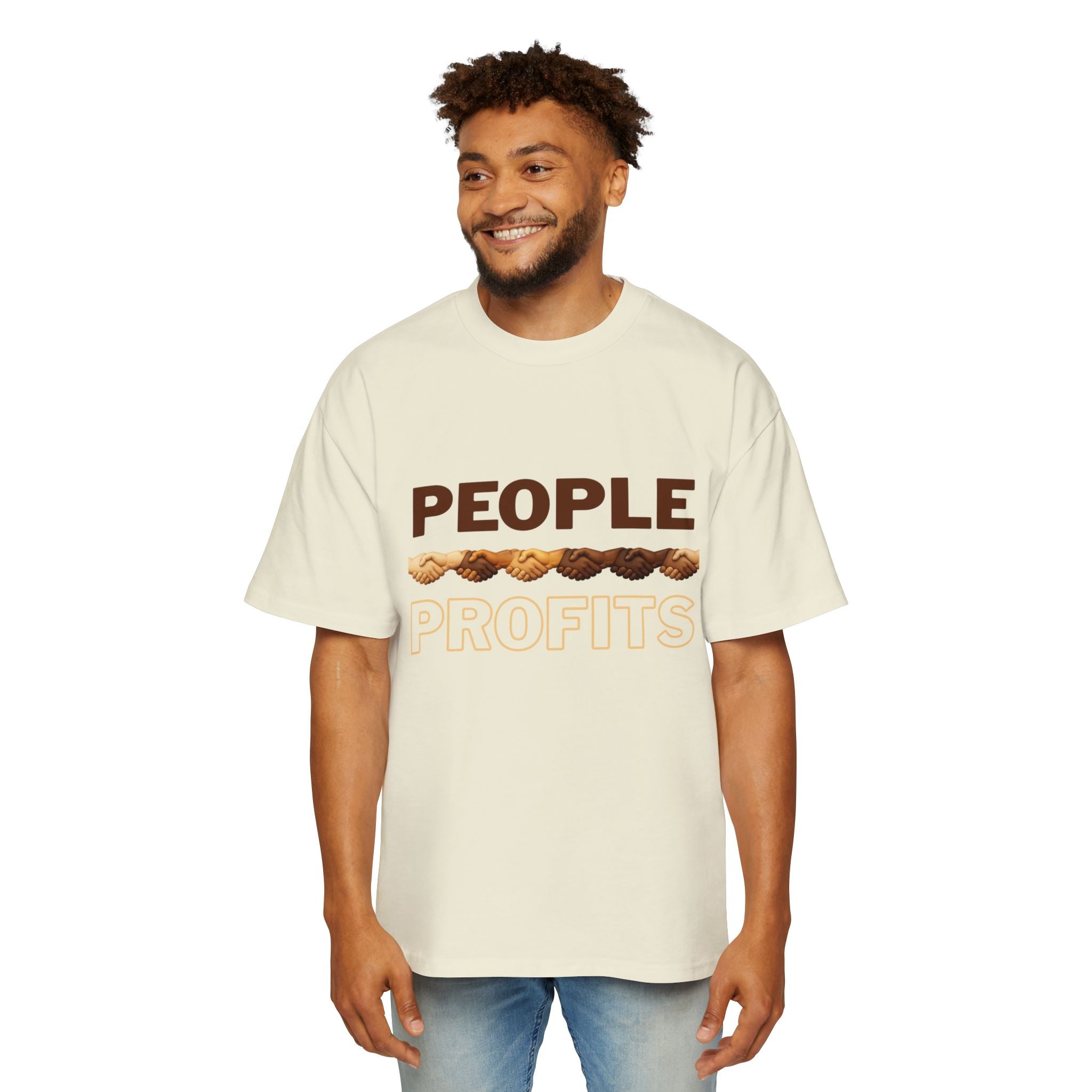 People Over Profits - Oversized Tee