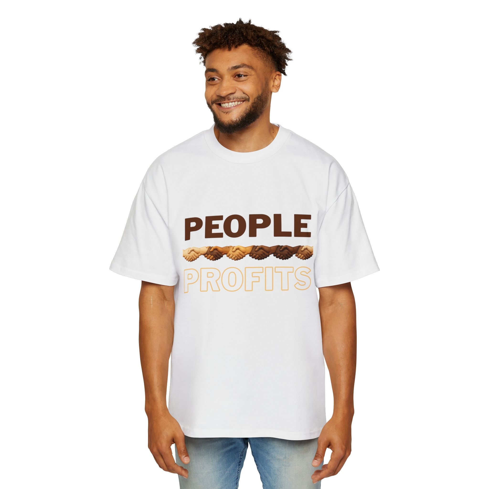 People Over Profits - Oversized Tee