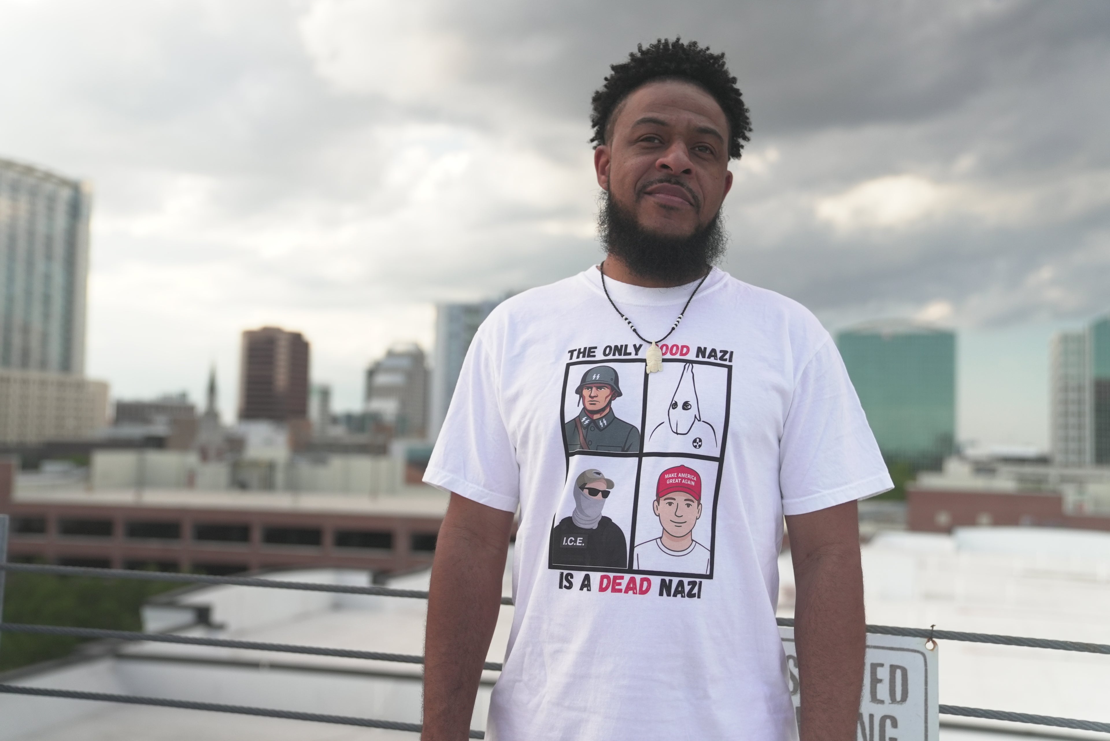 Anti-Nazi Graphic T-Shirt — "The Only Good Nazi Is A Dead Nazi"