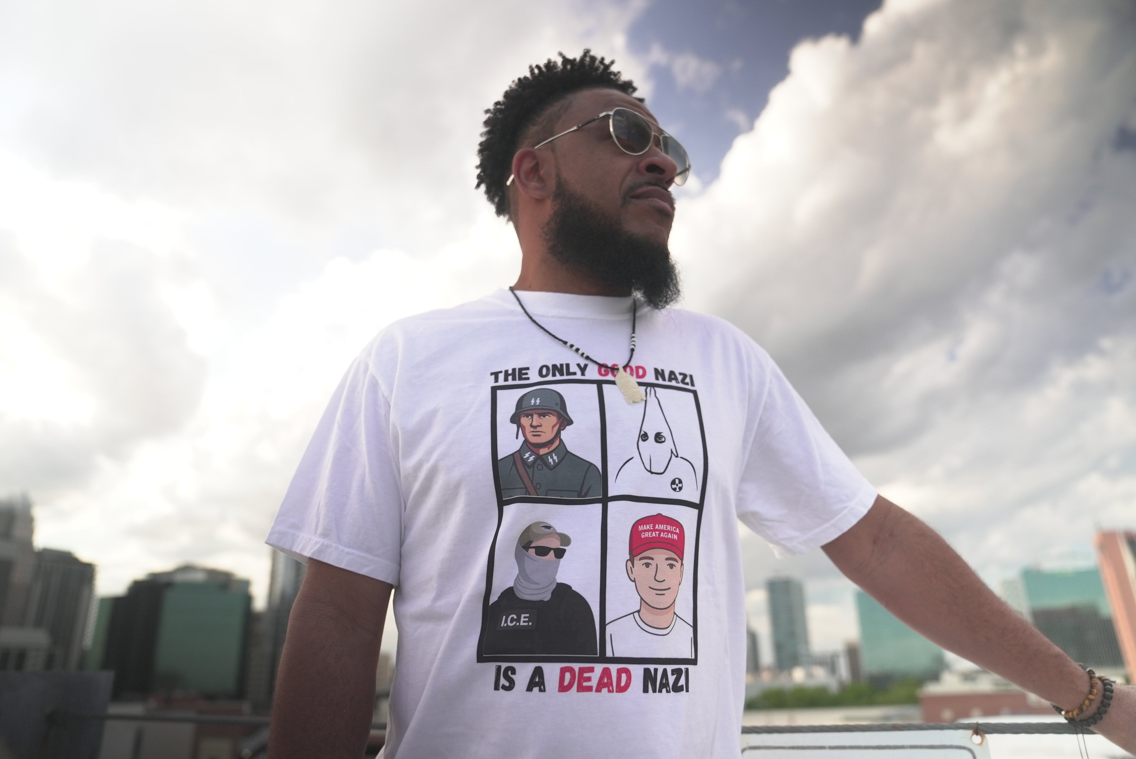 Anti-Nazi Graphic T-Shirt — "The Only Good Nazi Is A Dead Nazi"