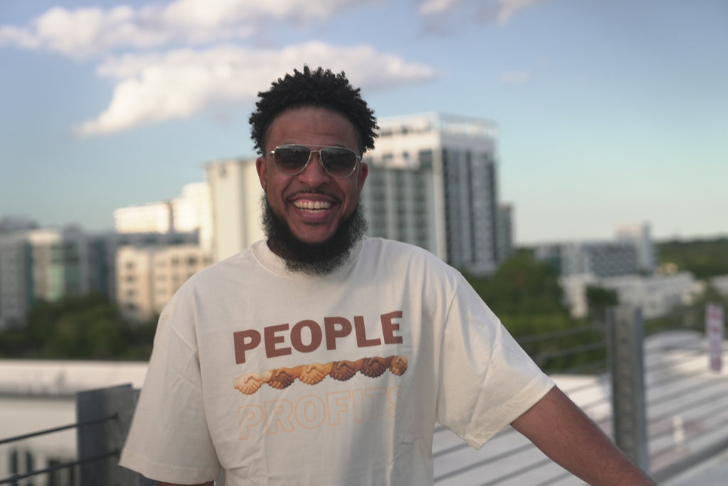 People Over Profits - Oversized Tee
